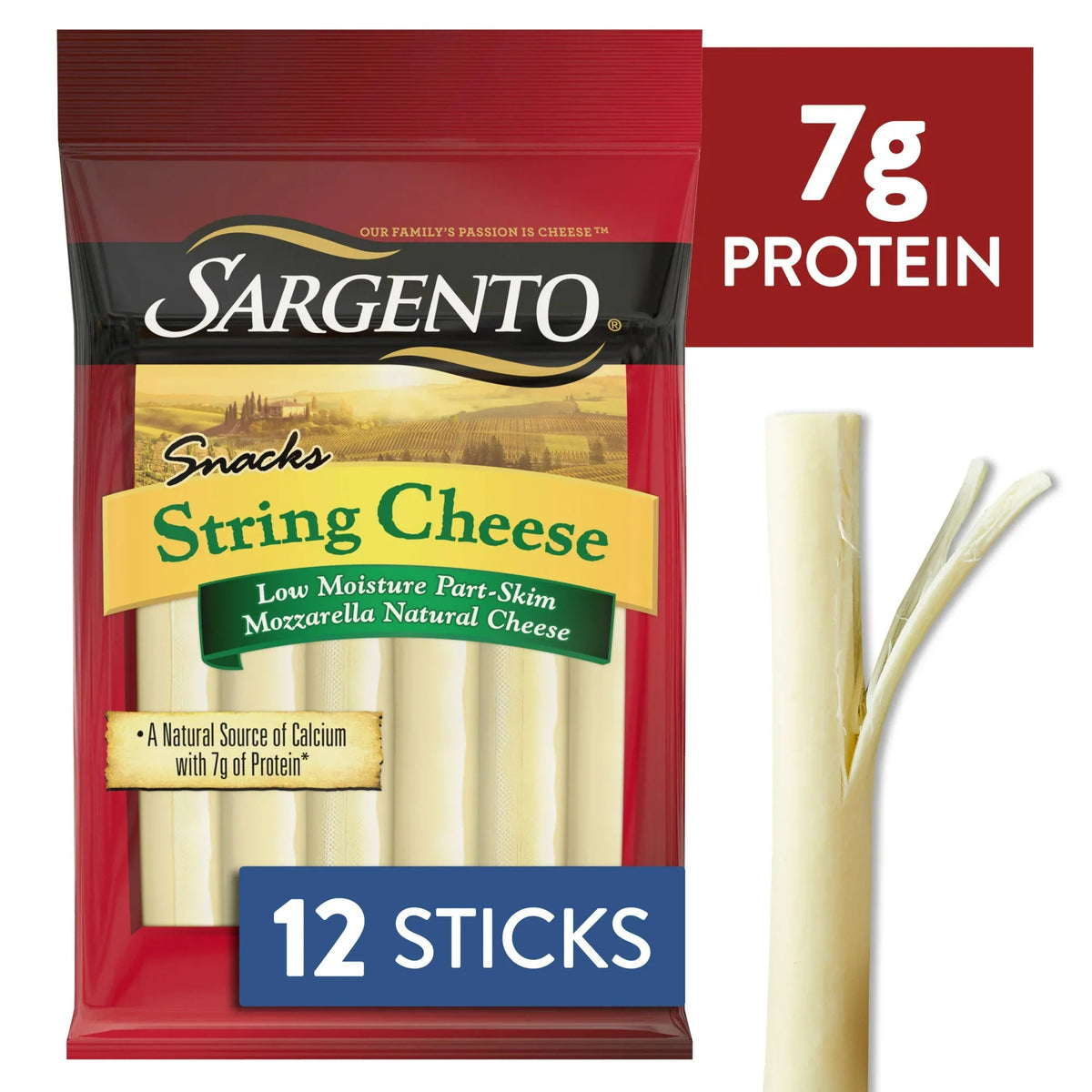 Sargento Natural String Cheese Snacks, 12 ct – 12 oz – GSG Essentials LLC